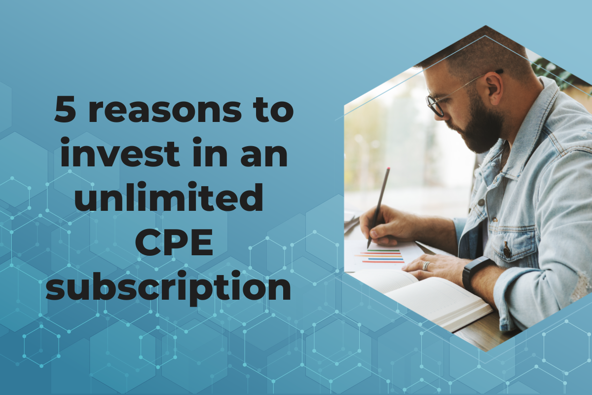 5 reasons to invest in an unlimited CPE subscription