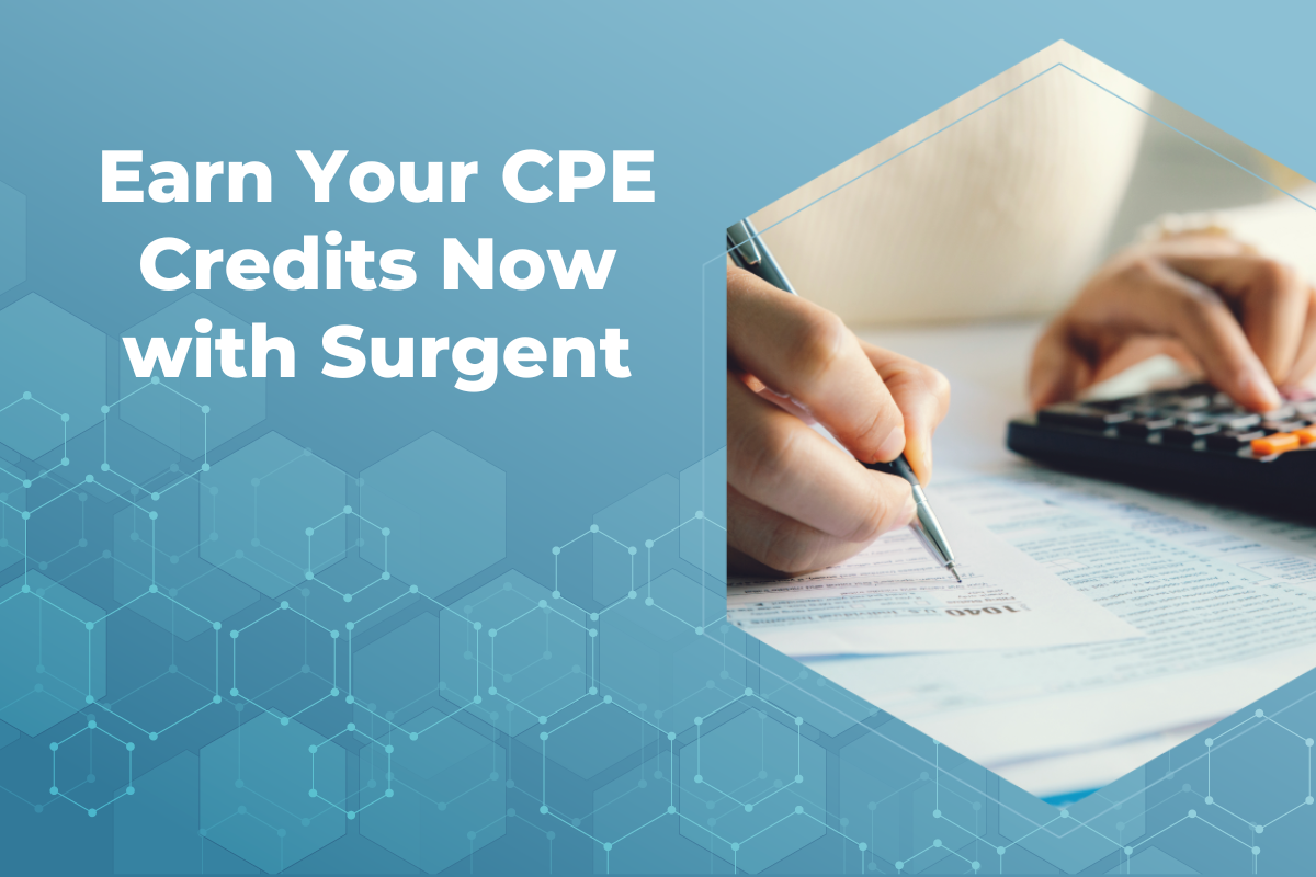 Don’t Wait Until the Last Minute to Earn CPE Credits