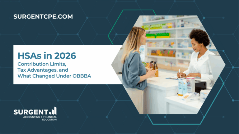 2026 HSA Contribution Limits and What OBBBA Changed | Surgent CPE