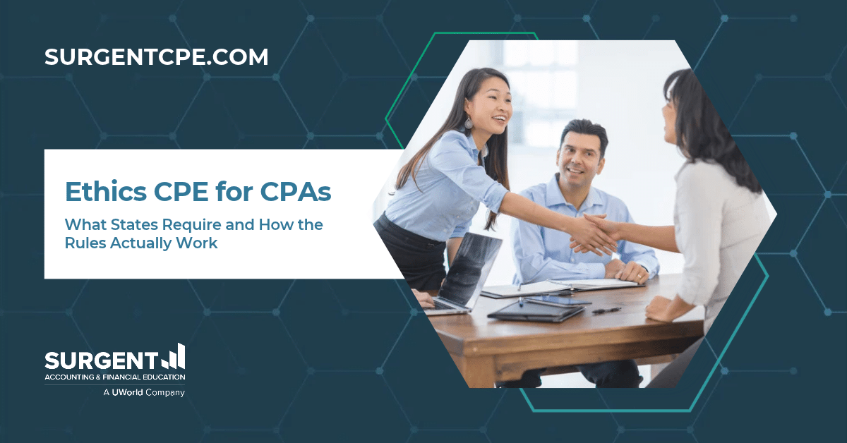 Ethics CPE for CPAs: What States Require and How the Rules Actually Work